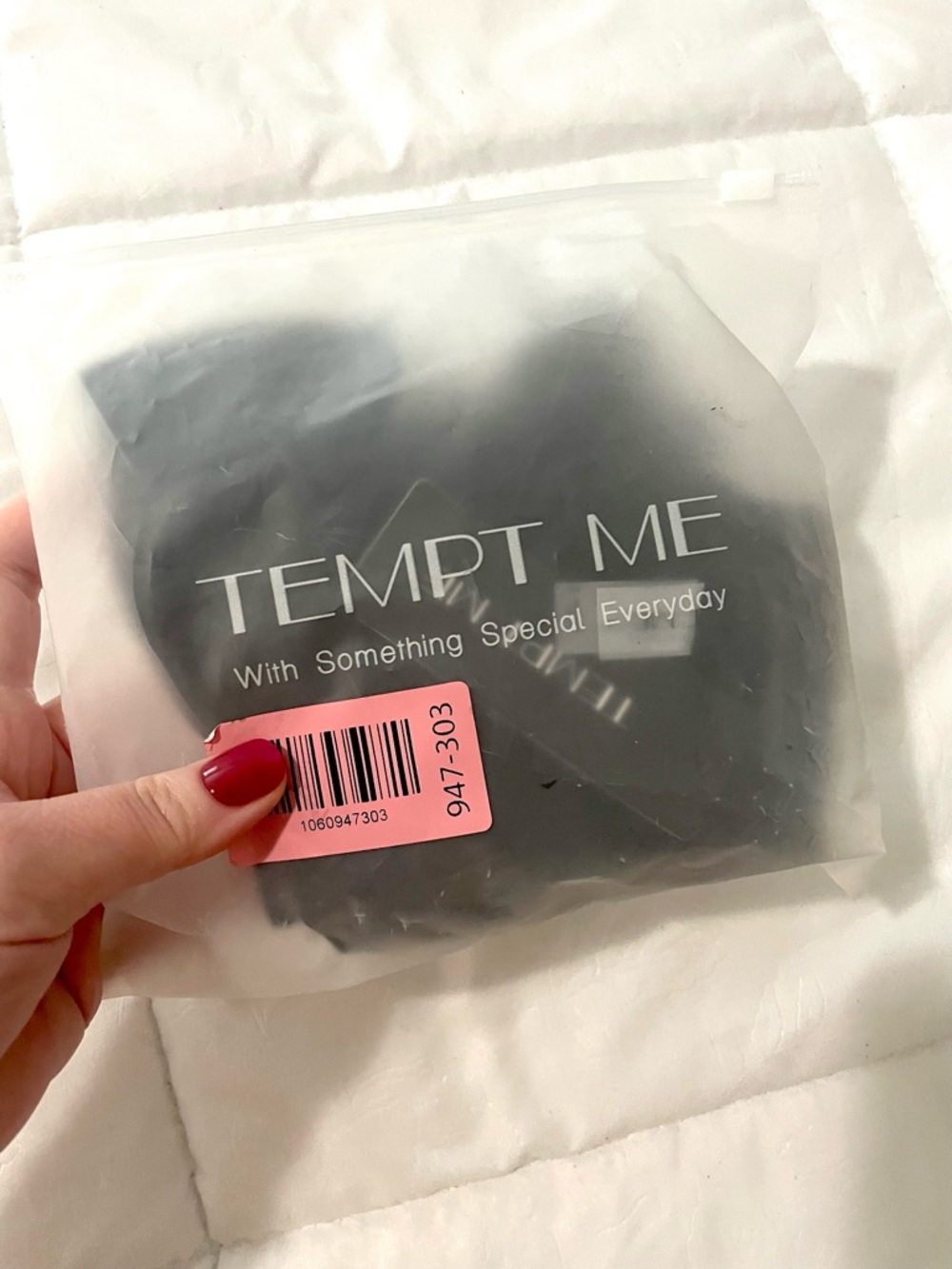 Tempt Me Twist Front Black Bikini Bottoms - Picture 8 of 8